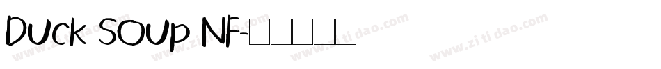 Duck Soup NF字体转换